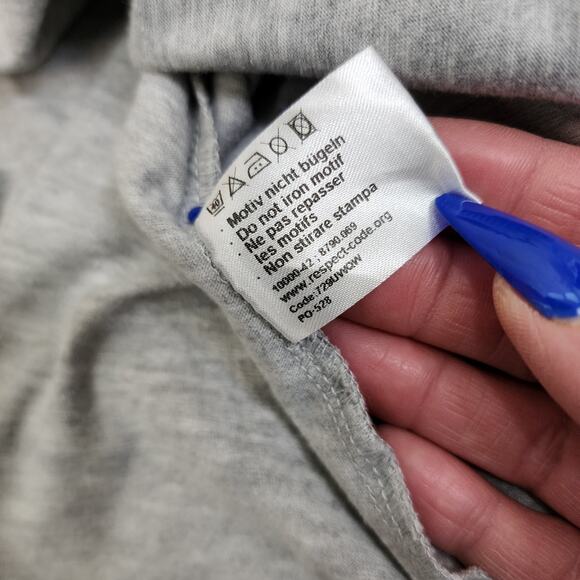 Graphic Heidi.com Neuchâtel Switzerland Short Sleeve Gray T Shirt Size XXL - Picture 5 of 6